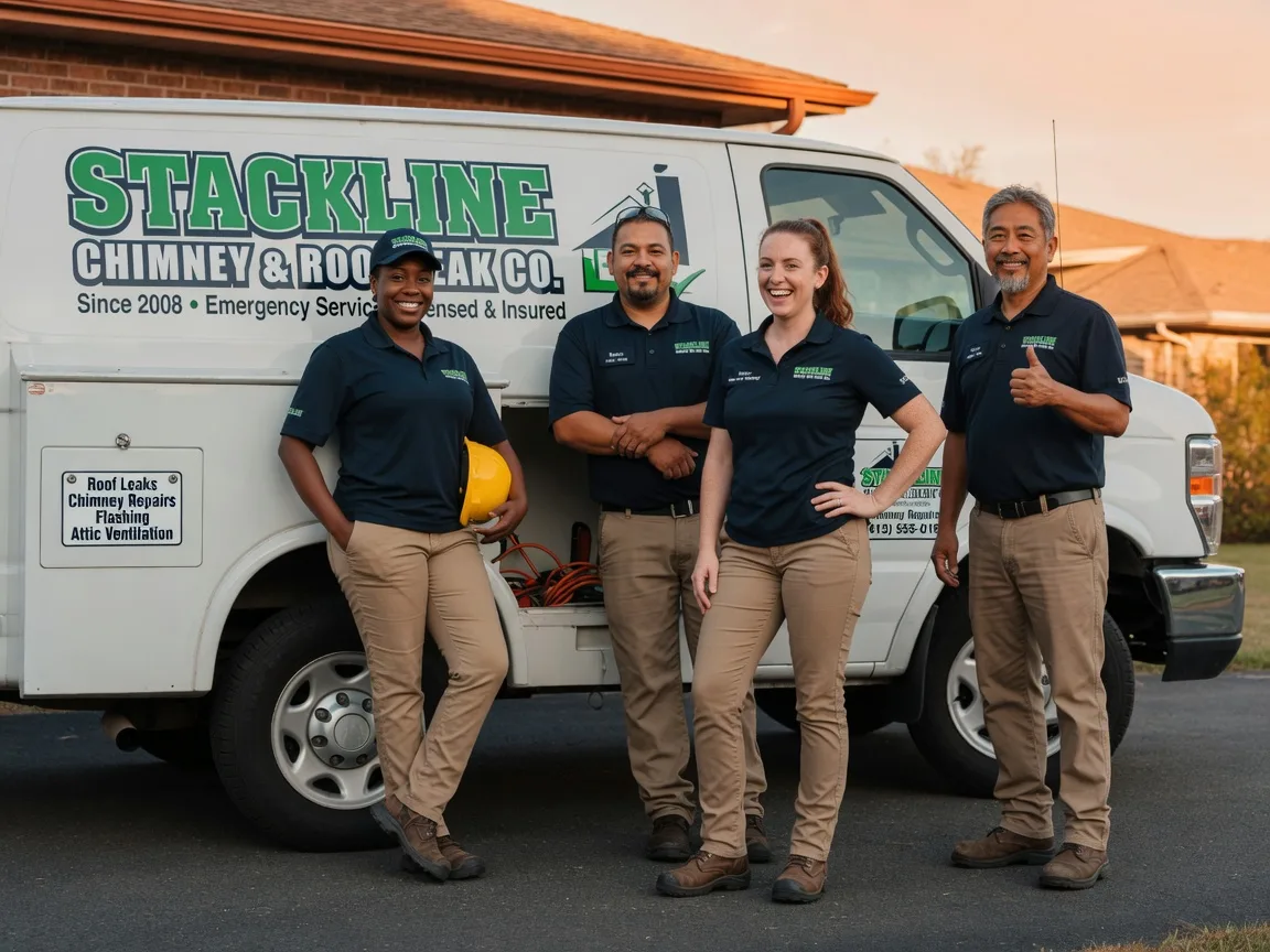 Chimney flashing repair company in Twin City, GA